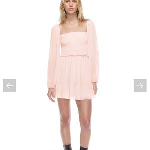 Wilfred Aritzia Tempest Long-Sleeve Dress